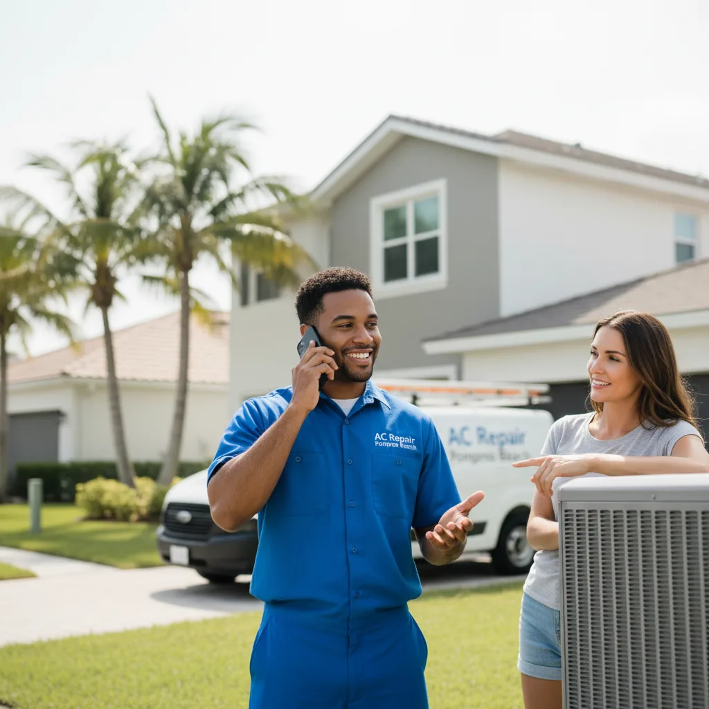 AC Repair Pompano Beach customer support in Ellerslie